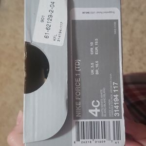 Nike Air Force 1 TD SIZE 4C white 314194-117